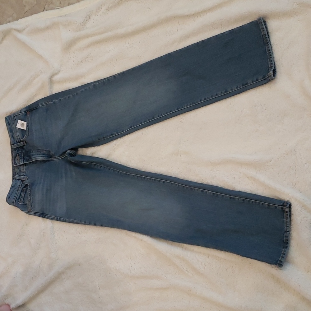 New OG straight jeans. Old Navy